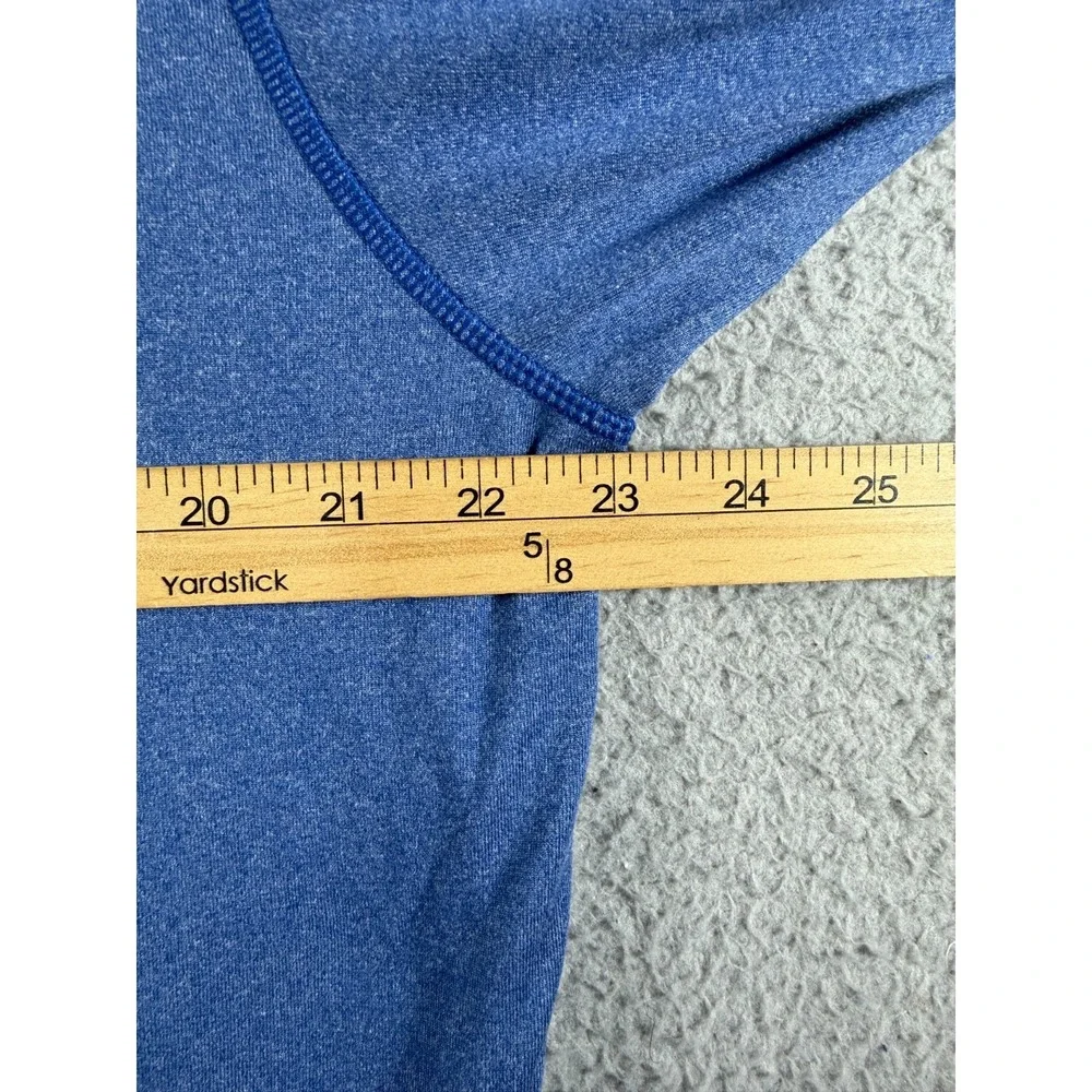 Cutter & Buck DryTec 1/4 Zip Pullover Mens Large Blue EMC Logo
